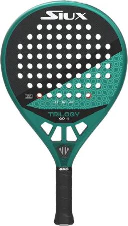 Siux - Padel-Schläger Trilogy Go 4 für das mittlere Niveau, runde Form.