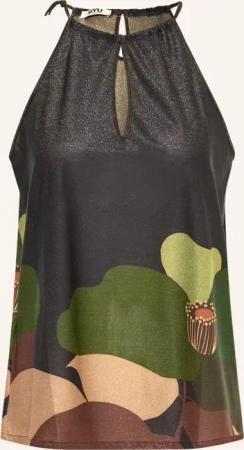 SIYU Top mit Glitzergarn