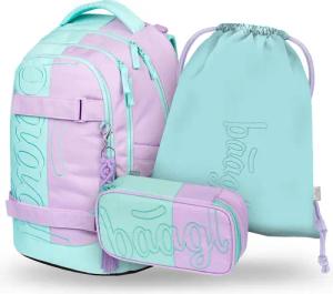 Skate max Sweet Rucksack-Set 3tlg: Rucksack, Federmäppchen, Sportbeutel