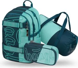 Skate Petrol Schulrucksack-Set 3tlg.: Schulrucksack, Federmäppchen, Sporttasche