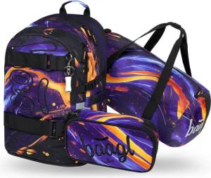 Skate Vibe Schulrucksack-Set 3tlg.: Schulrucksack, Federmäppchen, Sporttasche