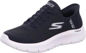 Skechers 124836 BKW GO WALK FLEX - GRAND ENTRY Schwarz Shoes Gr. 40