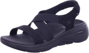 Skechers 140257 BBK GO WALK ARCH FIT - TREASURED Schwarz Sandal Gr. 39