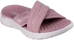 Skechers 141420 MVE GO WALK FLEX SANDAL - IMPRESSED Rot Sandal Gr. 40