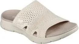 Skechers 141425 NAT GO WALK FLEX SANDAL - ELATION Beige Sandal Gr. 40
