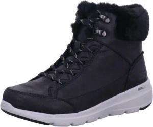 Skechers 144178 BLK GLACIAL ULTRA - COZYLY Schwarz Boot Gr. 38