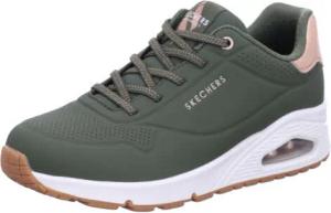 Skechers 155196 OLV UNO - SHIMMER AWAY Grün Shoes Gr. 36