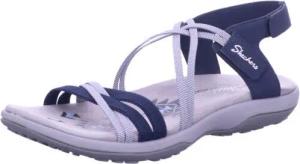 Skechers 163112 NVY REGGAE SLIM - TAKES TWO Blau Sandal Gr. 37