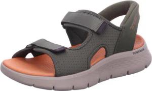 Skechers 229210 OLV GO WALK FLEX SANDAL - EASY ENTRY Grün Sandal Gr. 46