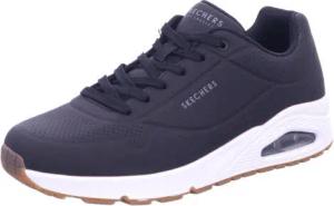 Skechers 52458 BLK UNO - STAND ON AIR Schwarz Shoes Gr. 48