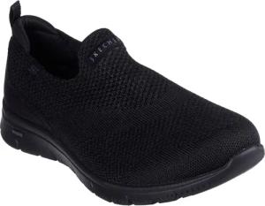 Skechers Arch Fit Refine 2.0 Cascade Damen Sneaker in Schwarz aus Textil