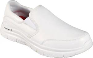 Skechers Berufsschuh "FLEX ADVANTAGE SR" Slipper für Gastronomie, Pflege, Krankenhaus mit Stretcheinsatz