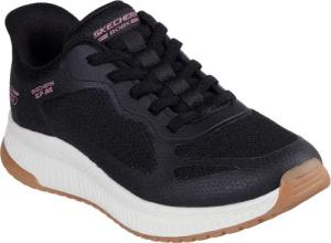 Skechers BOBS SQUAD 4 Slip-On Sneaker Slipper, Freizeitschuh, Halbschuh mit Memory Foam