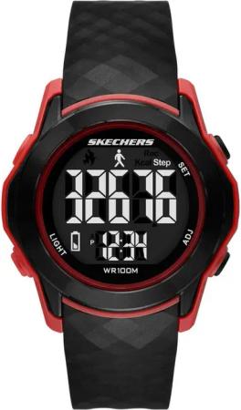 Skechers Chronograph GALLOWAY SR5243, Quarzuhr, Armbanduhr, Herrenuhr, digital, Beleuchtung