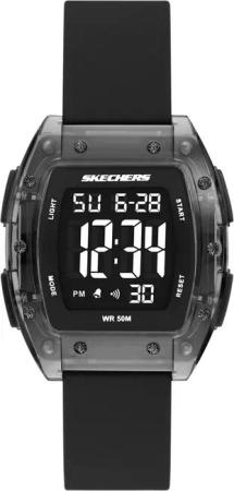 Skechers Chronograph SAWTELLE SR6322, Quarzuhr, Armbanduhr, Damenuhr, Herrenuhr, Silikonarmband, digital