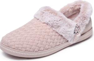 Skechers COZY CAMPFIRE Plüsch Hausschuhe Pantoffel, Slipper mit Warmfutter