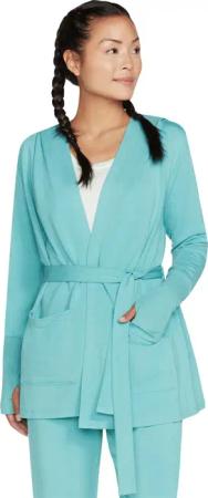 Skechers Damen Everyday Gürteltier Slouchy Hoodigan Cardigan