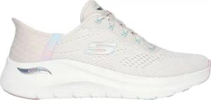 Skechers - Damen Sneaker "Arch Fit 2.0 - Easy Chic" (Natürlich/Pink)