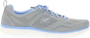 Skechers - Damen Sneaker "Virtue Kind Favor", Kontrast (Grau/Blau)