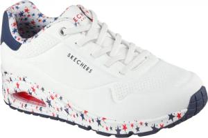 Skechers Damen UNO Free Stryde Sneaker 177008 WRDB Rot