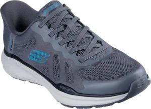 Skechers Equalizer 6.0 Textil Herren Sneaker Grau/Blau