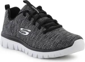 Skechers  Fitnessschuhe Graceful Twisted Fortune 12614-BKW Black/White