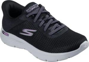 Skechers Go Walk Flex Damen Sneaker In Schwarz Aus Textil