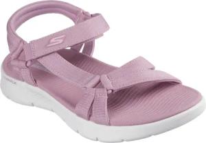 Skechers GO WALK FLEX SANDAL-SUBLIME-X Sandale, Sommerschuh, Sandalette, Klettschuh, mit Goga Mat Footbed