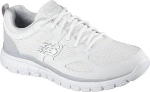 Skechers Herren Burns - Agoura Sneaker 52635 WGY Weiß Grau