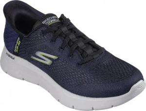 Skechers Herren GO WALK FLEX -New World Sneakers Slip In Vegan 216505 NVLM blau
