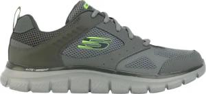Skechers - Herren Sneaker "Track Syntac", Beschichtetes Leder (Holzkohle)