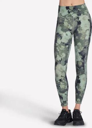Skechers Leggings "GOFLEX RIB INBLOOM FL HW LEGGING"