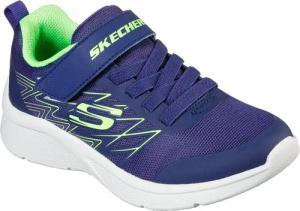 Skechers MICROSPEC Sneaker mit Kontrastbesatz, Freizeitschuh, Halbschuh, Schnürschuh