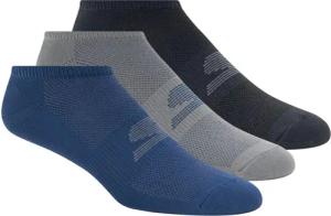 Skechers - No-Show-Socken für Herren (3er-Pack) (Marine/Grau/Schwarz)