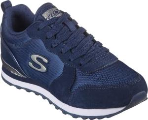 Skechers OG 85 - GOLDN GURL Sneaker Schnürschuh, Original-Retro-Jogginschuh mit Air-Cooled Memory Foam®