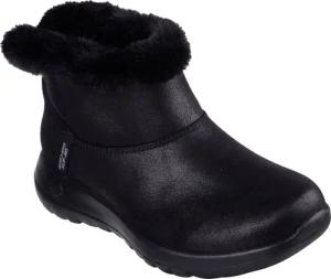 Skechers On-the-GO Joy Cozy Dream Polyester Damen Schwarze Winterstiefeletten