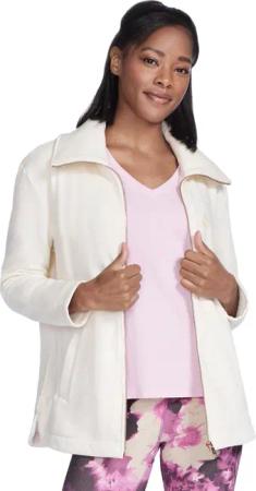 Skechers Performance GO SNUGGLE Tunika-Jacke Damen Off-White Jacke