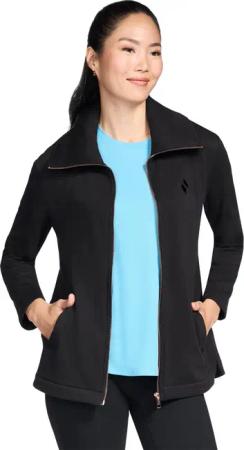 Skechers Performance GO SNUGGLE Tunika-Jacke Damen schwarze Jacke