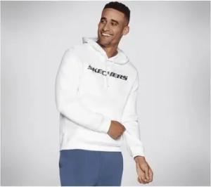 Skechers  Pullover Sport SKECH-SWEATS MOTION PULLOVER HOODIE MHD81 100 WHT