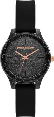 Skechers Quarzuhr CARMELINA SR6334, Armbanduhr, Damenuhr, Silikonarmband, analog