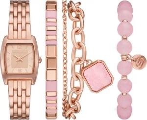 Skechers Quarzuhr SETS SR9133, (Set, 4-tlg., mit 3 Armbändern), Armbanduhr, Damenuhr, Ideal auch als Geschenk, analog