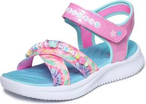 Skechers Sandale "JUMPSTERS SANDAL" Sommerschuh mit Klettverschluss, Größenschablone zum Download