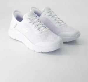 Skechers Schuhe - 124836 Textil und Synthetik (Weiß, Gr. 41)