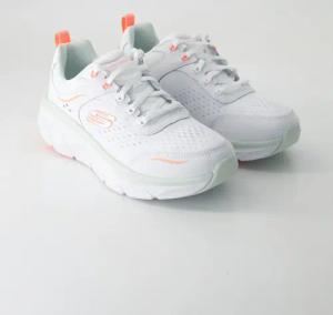 Skechers Schuhe - 150093 Leder und Textil (Weiß, Gr. 37)