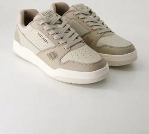 Skechers Schuhe - 183921 Leder und Synthetik (Beige, Gr. 45)