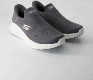 Skechers Schuhe - 216372 Textil (Grau, Gr. 44)