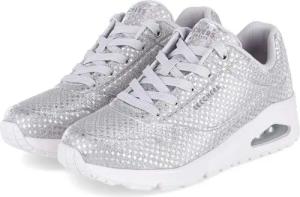 Skechers Skechers 177162 SIL Damen Synthetik silber/platin Schnürschuh