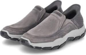 Skechers Skechers 204810 CHAR Herren Leder & Textil schwarz Slipper