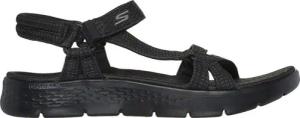 Skechers Skechers Go Walk Flex Sandal Sublime Black Textile Sneaker