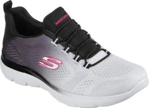 Skechers Slip-On Sneaker "SUMMITS BRIGHT CHARMER" Schlupfschuh, Slipper, Freizeitschuh mit schönem Farbverlauf